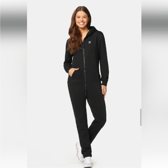 Onepiece Norwegian‎ Original Black onesie jumpsuit hooded Unisex XS short
